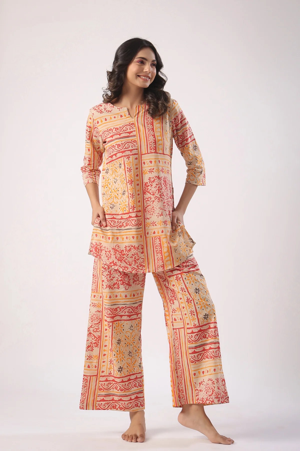Jade and Julie Co Ord Set for Women |Co Ord Set for Women Stylish | Kurta Set for Women | Kurta Set | Ethnic Co Ord Set for Women | Full Sleeve Co-ord set