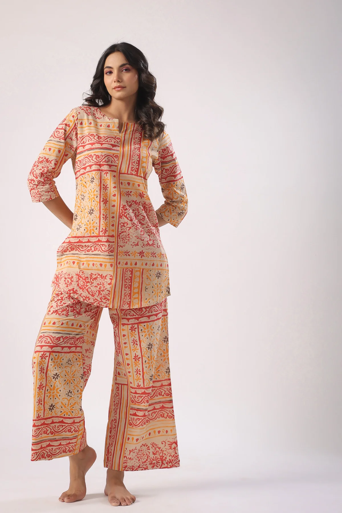 Jade and Julie Co Ord Set for Women |Co Ord Set for Women Stylish | Kurta Set for Women | Kurta Set | Ethnic Co Ord Set for Women | Full Sleeve Co-ord set