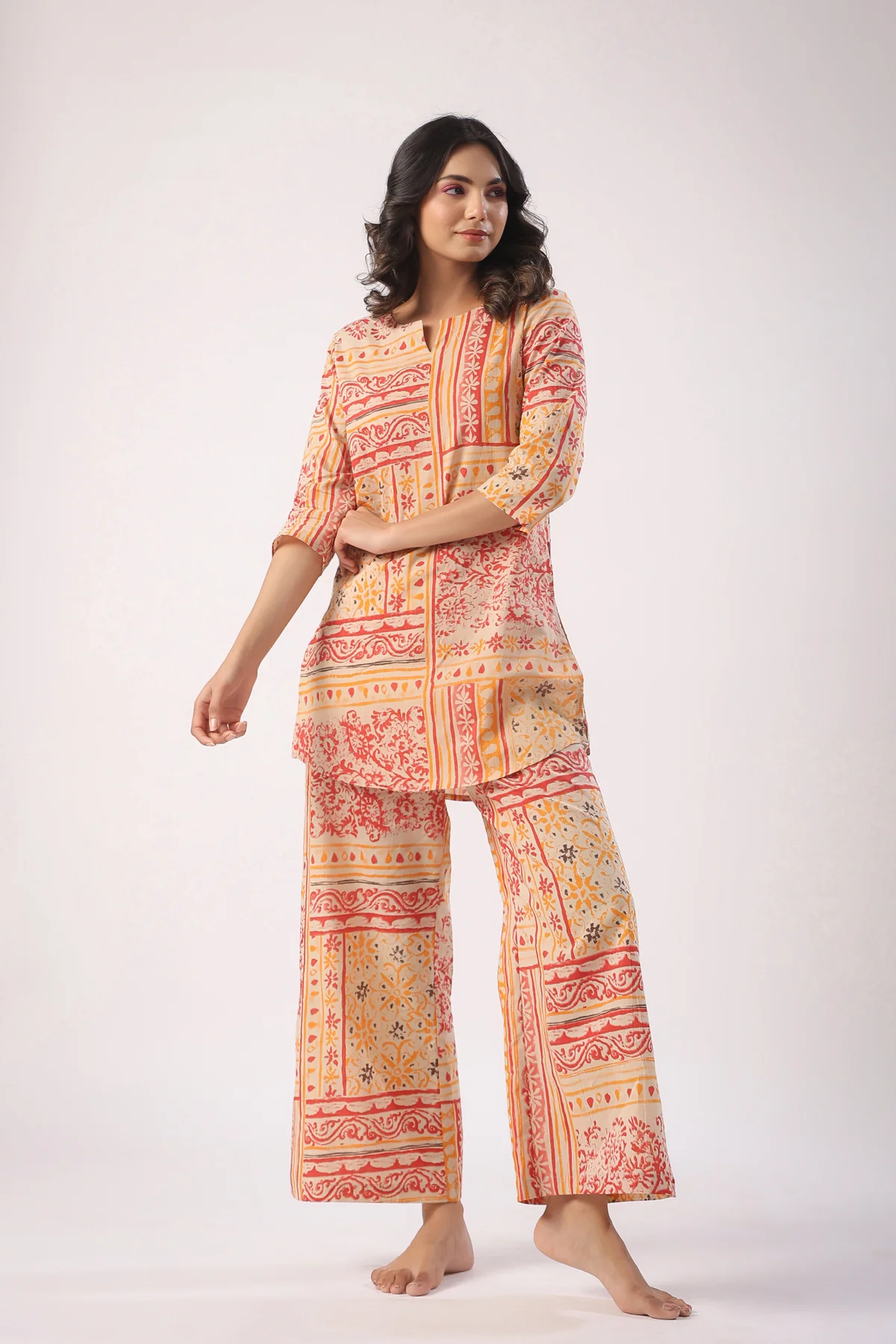 Jade and Julie Co Ord Set for Women |Co Ord Set for Women Stylish | Kurta Set for Women | Kurta Set | Ethnic Co Ord Set for Women | Full Sleeve Co-ord set