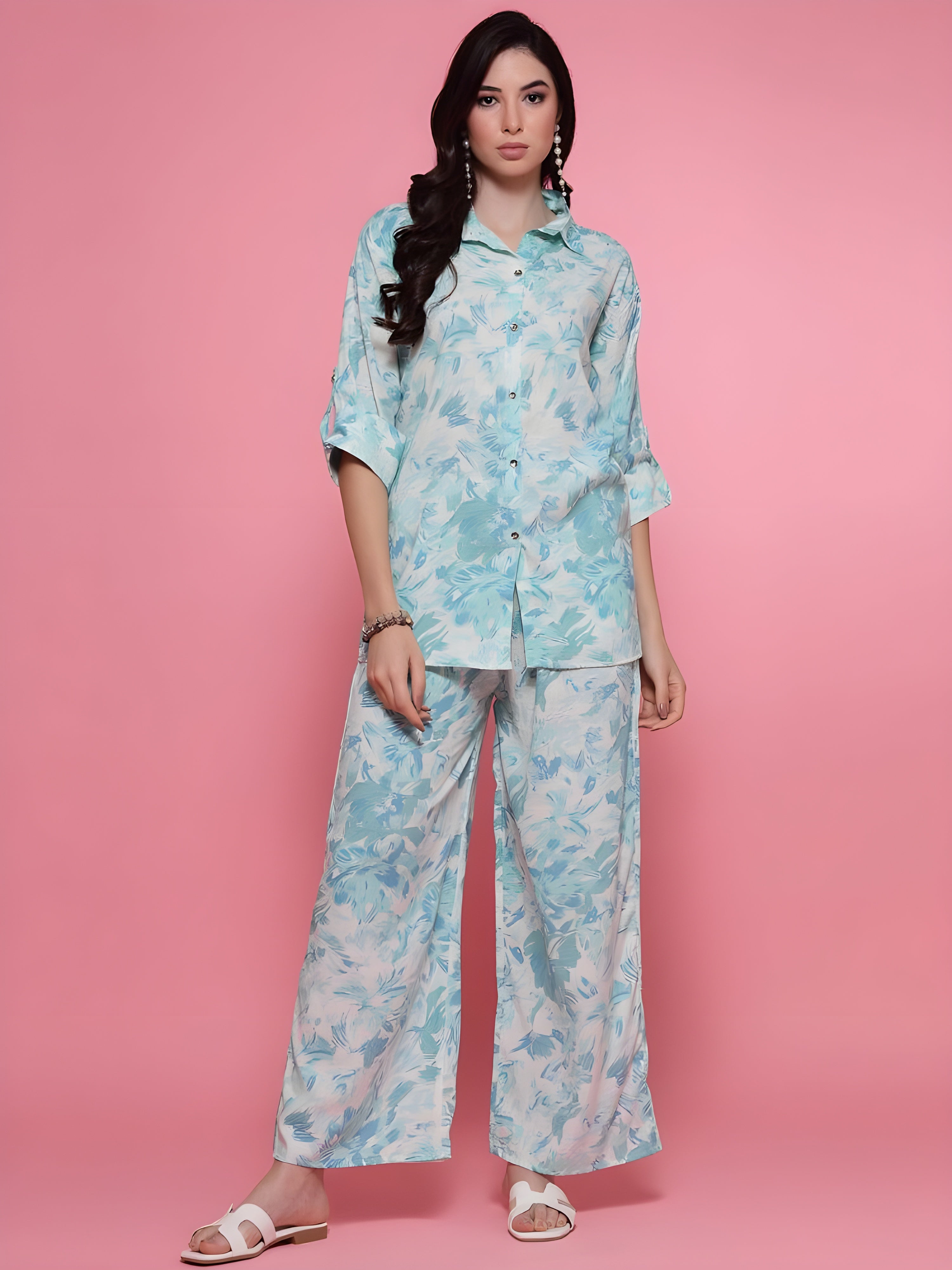 Jade and Julie Co Ord Set for Women |Co Ord Set for Women Stylish | Kurta Set for Women | Kurta Set | Ethnic Co Ord Set for Women | Full Sleeve Co-ord set
