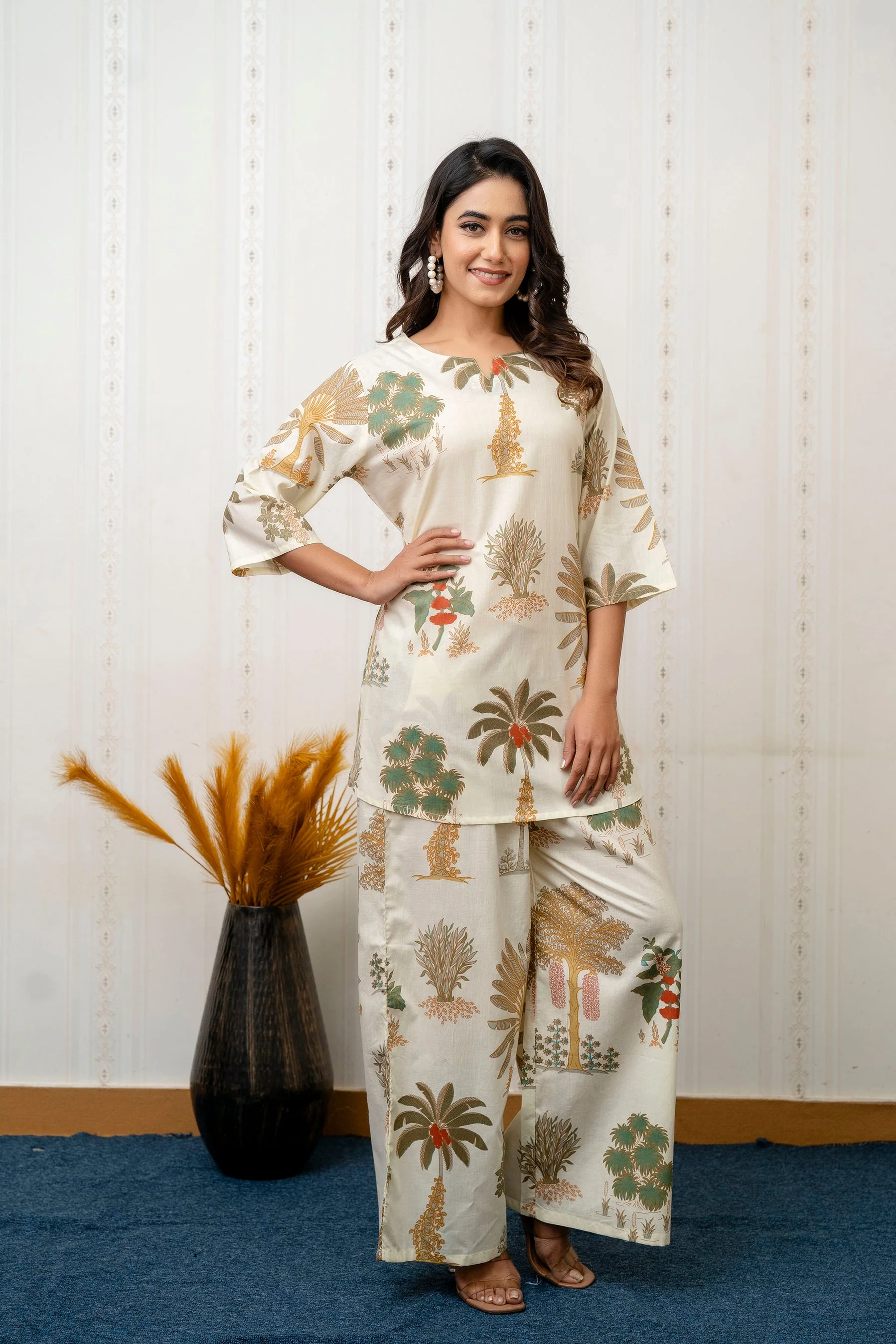 Jade and Julie Co Ord Set for Women |Co Ord Set for Women Stylish | Kurta Set for Women | Kurta Set | Ethnic Co Ord Set for Women | Full Sleeve Co-ord set