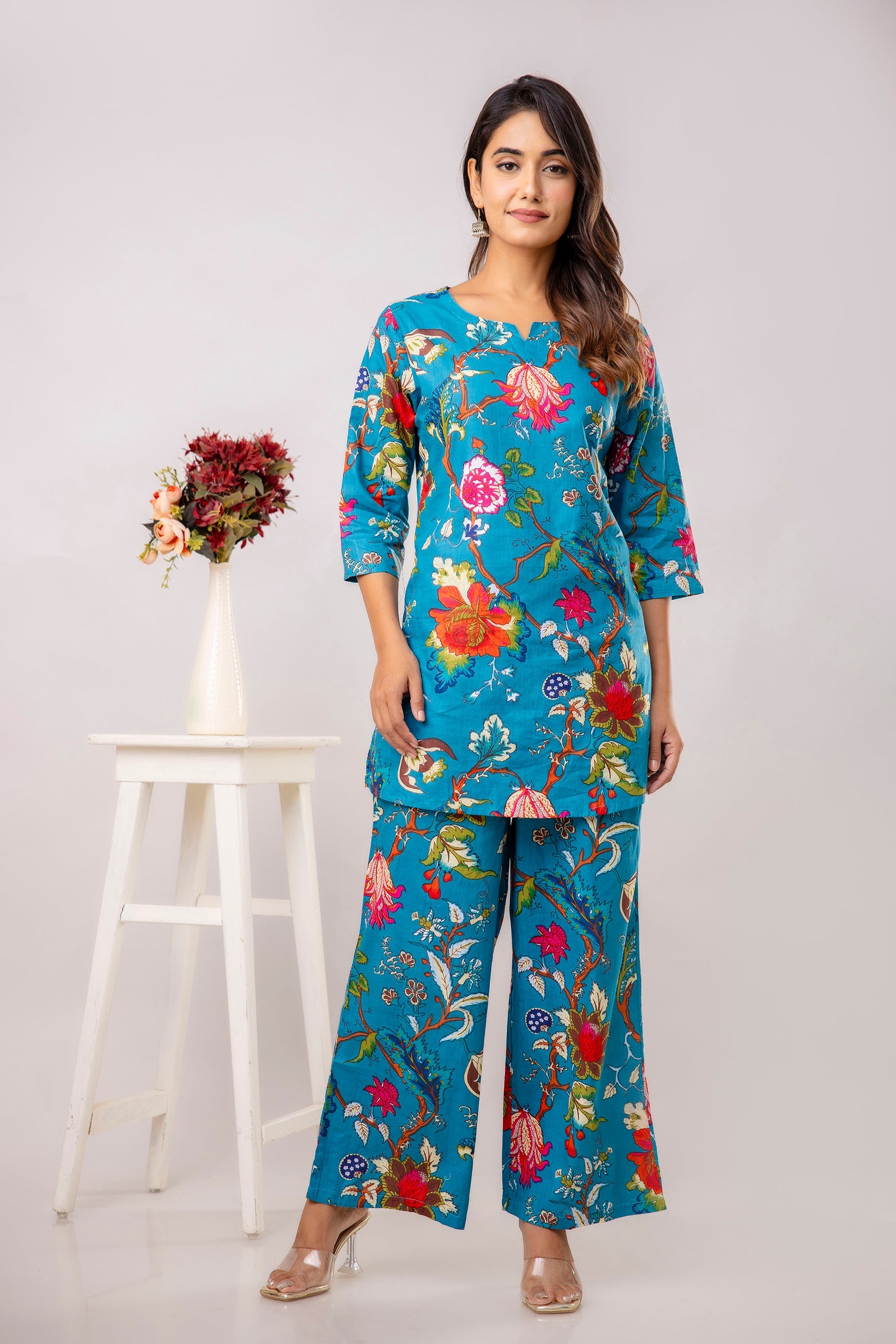 Jade and Julie Co Ord Set for Women |Co Ord Set for Women Stylish | Kurta Set for Women | Kurta Set | Ethnic Co Ord Set for Women | Full Sleeve Co-ord set