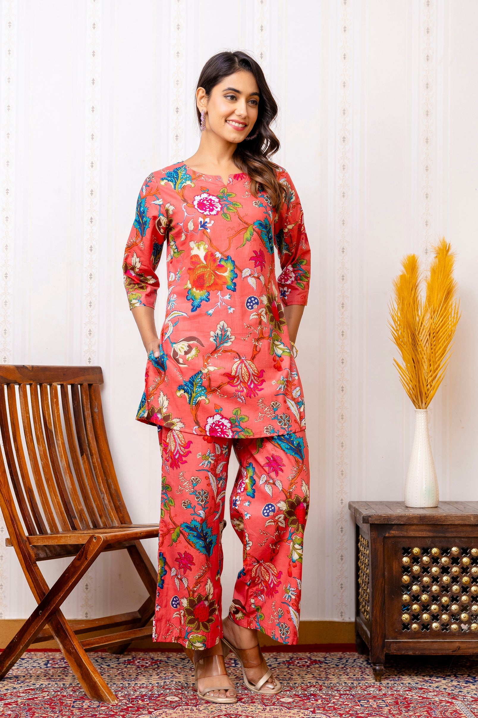 Jade and Julie Co Ord Set for Women |Co Ord Set for Women Stylish | Kurta Set for Women | Kurta Set | Ethnic Co Ord Set for Women | Full Sleeve Co-ord set