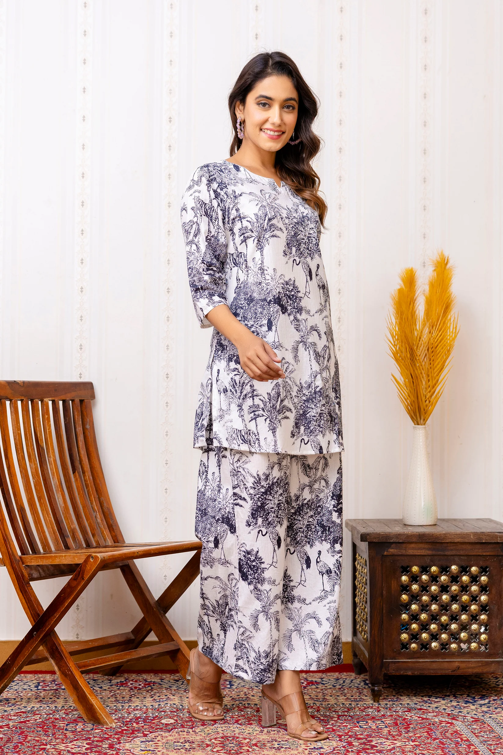 Jade and Julie Co Ord Set for Women |Co Ord Set for Women Stylish | Kurta Set for Women | Kurta Set | Ethnic Co Ord Set for Women | Full Sleeve Co-ord set
